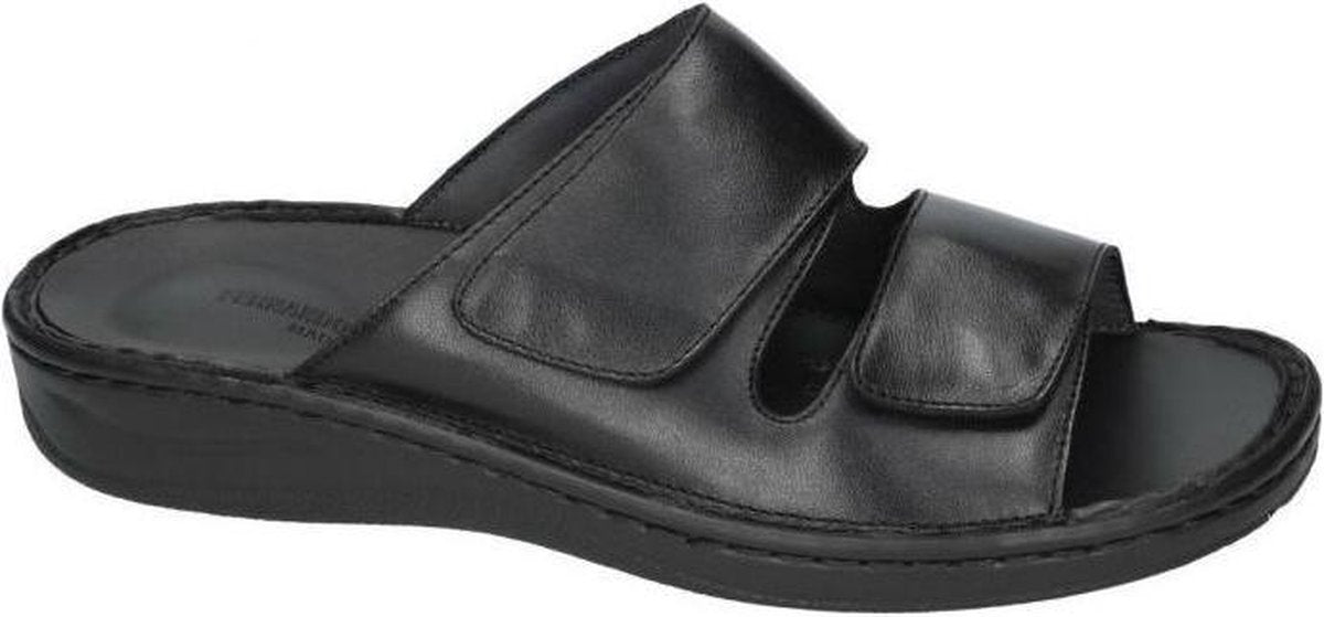 Fbaldassarri -Heren -  zwart - pantoffel/slippers - maat 42