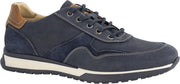 Gallus Heren Blauwe leren sneaker - Maat 44