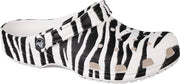 Crocs Classic Klomp Animal Print Zebra