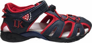 Lumberjack velcro gesloten sandalen Wild navy rood mt 31