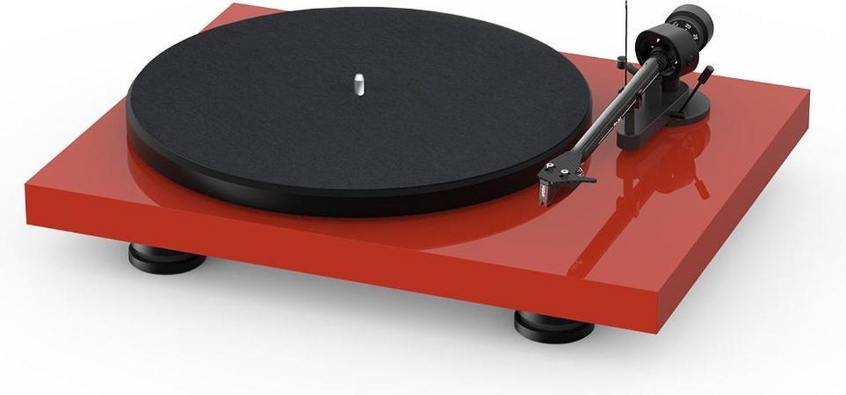 Pro-Ject Debut Carbon EVO rood hoogglans Platenspeler