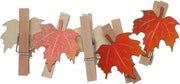 Mini wasknijpertjes Herfstblad Blad Herfst 6 stuks