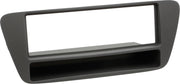 1-DIN Paneel met aflegbakje. Audi Q3 2011-2019 Kleur: Zwart