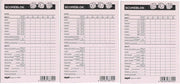 3x Scoreblokken Yahtzee 100 vellen - Familiespellen - Dobbelspellen - Dobbelspel - Scoreblokken/scorekaarten - Score notitieblok