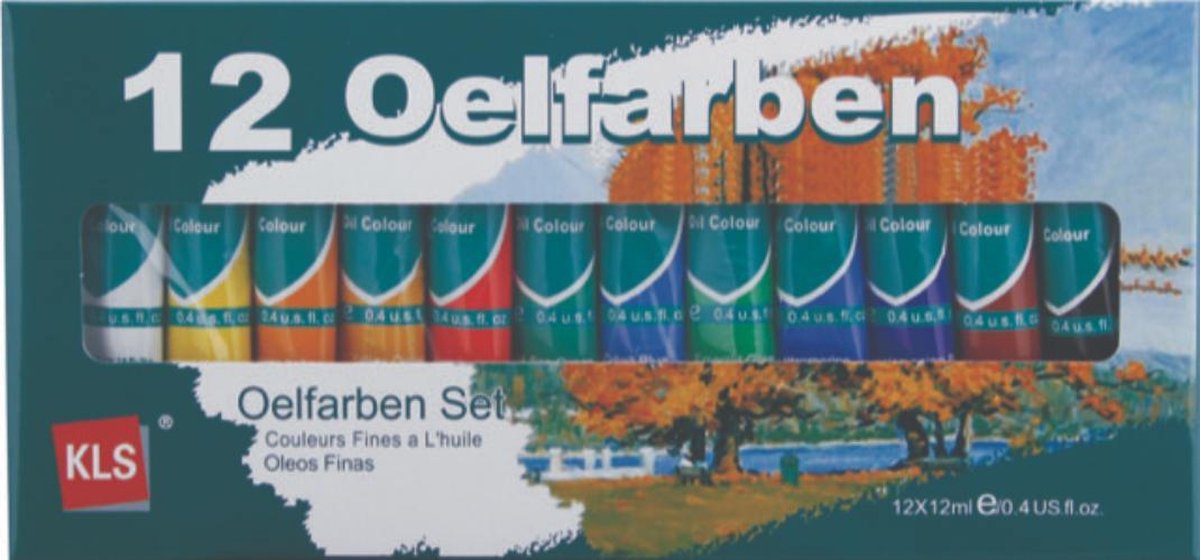 KLS Olieverf - 12 tubes
