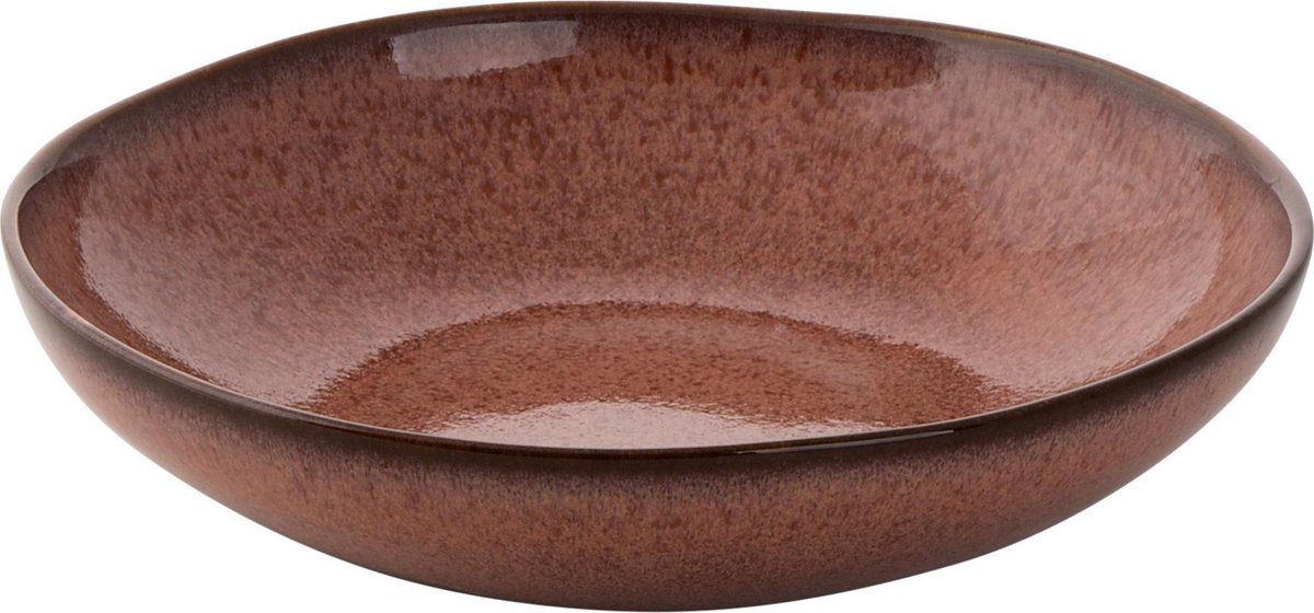 Palmer Rustique Schaal - 17 cm - Rood
