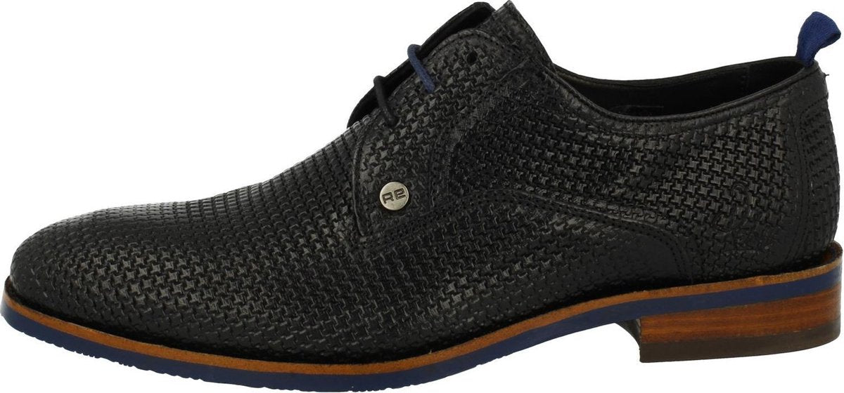 Rehab Footwear Falco Tile Formal Shoe Men Black 45