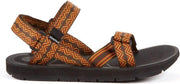 Source Sandalen Stream Heren Eva/polyester Bruin/geel Mt 43