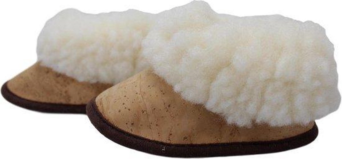 Baby - sloffen - pantoffels - kurk - origineel - baby - cadeau - babyshower - duurzaam - maat 18