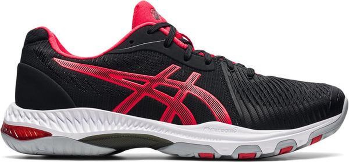 ASICS Netburner Ballistic FF 2 - zwart/rood/wit - maat 47