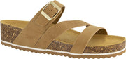 Esprit Dames Bruine slipper - Maat 41