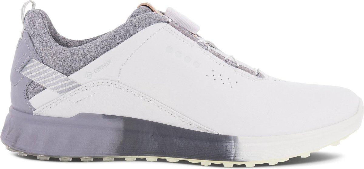 Ecco - W Golf S-Three WhiteSilver Grey + BOA sluiting - 38