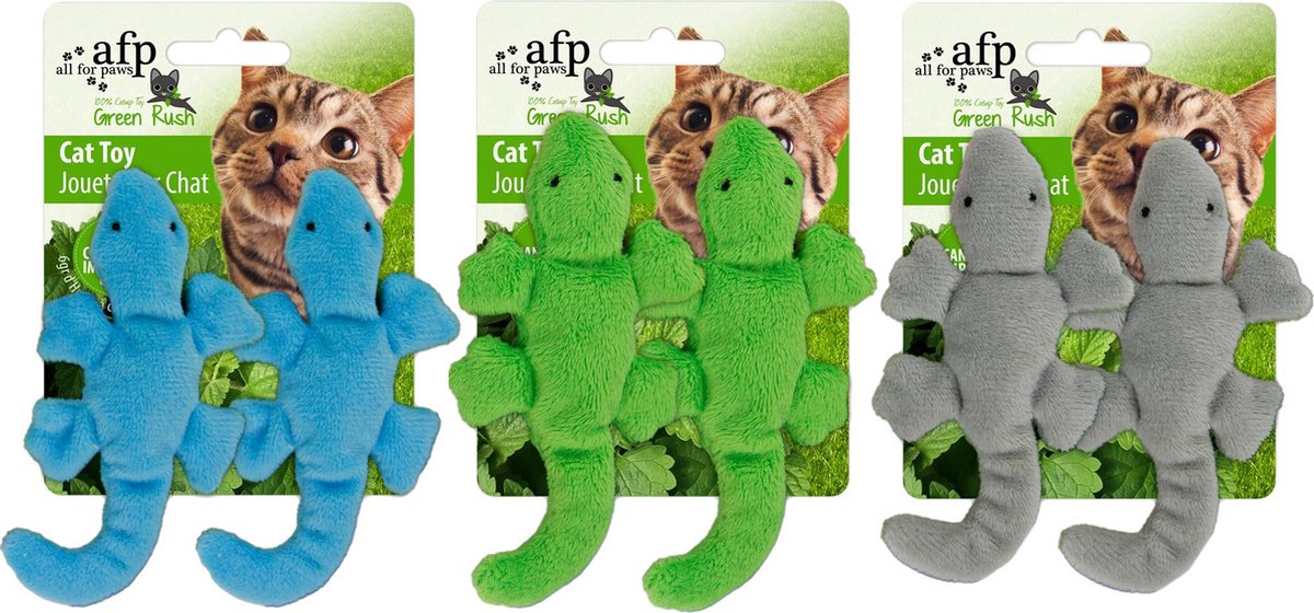 Afp gecko met catnip assorti
