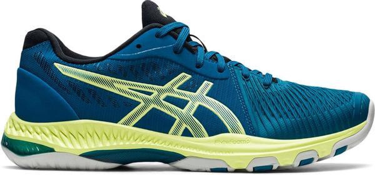 ASICS Netburner Ballistic FF 2 - blauw/geel - maat 40.5
