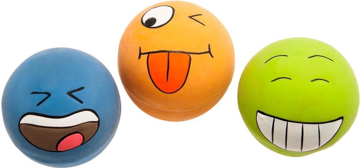Cat toy latex snatchy ball green