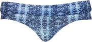 Lingadore Indigo Short met Omslag - jeans print - 38