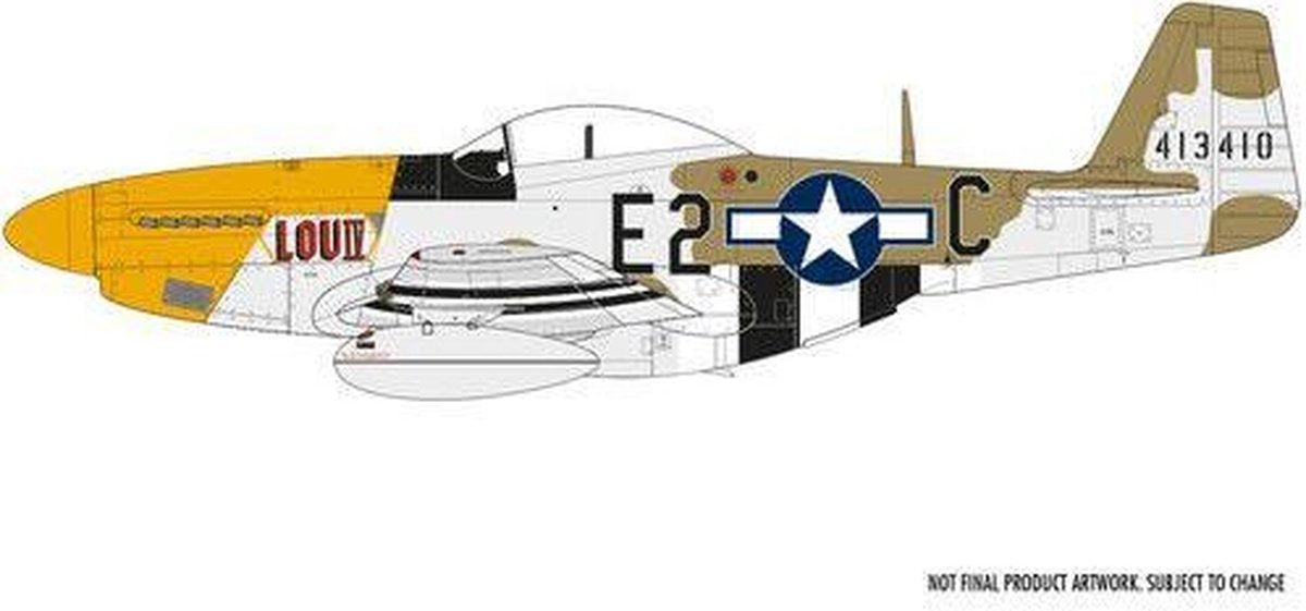 Airfix - North American P51-d Mustang (Filletless Tails) (11/19) * (Af05138)