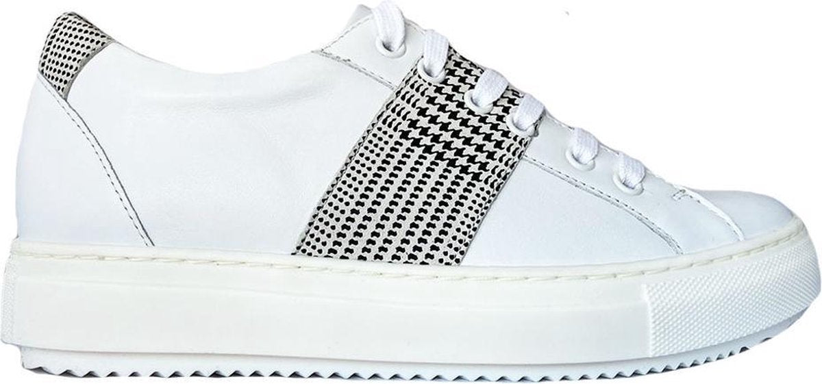 Witte Verhulst Veterschoenen Wijdte H Tara Ruit