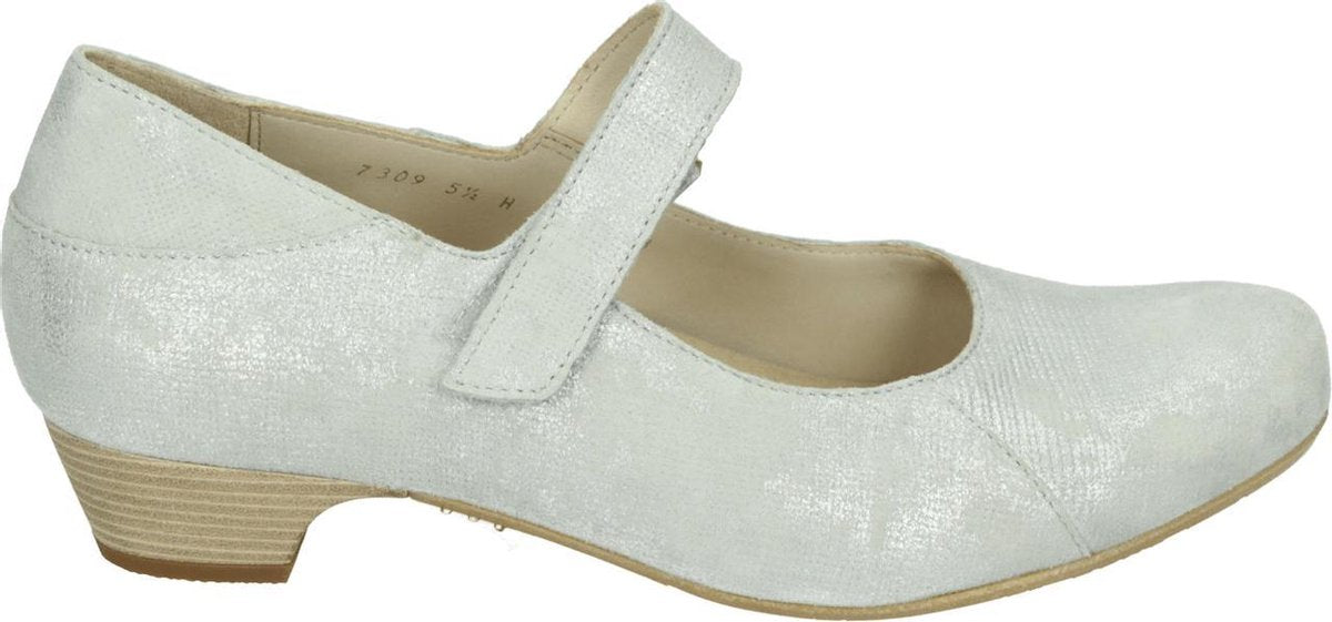 Verhulst 7309 H - Volwassenen Pumps - Kleur: Grijs - Maat: 40.5