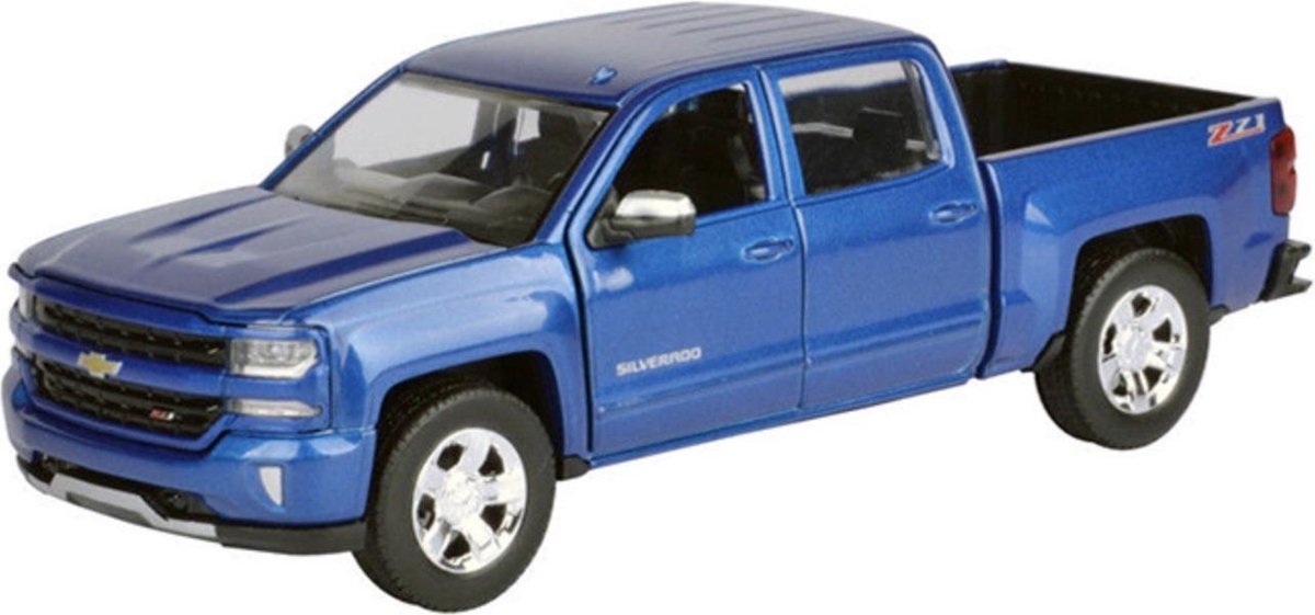 MOTORMAX CHEVROLET SILVERADO 2017 schaalmodel 1:24