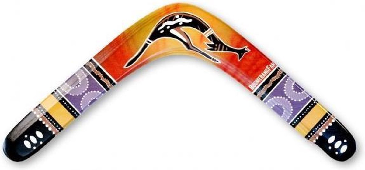 Boomerangfan Boemerang falcon original rechts