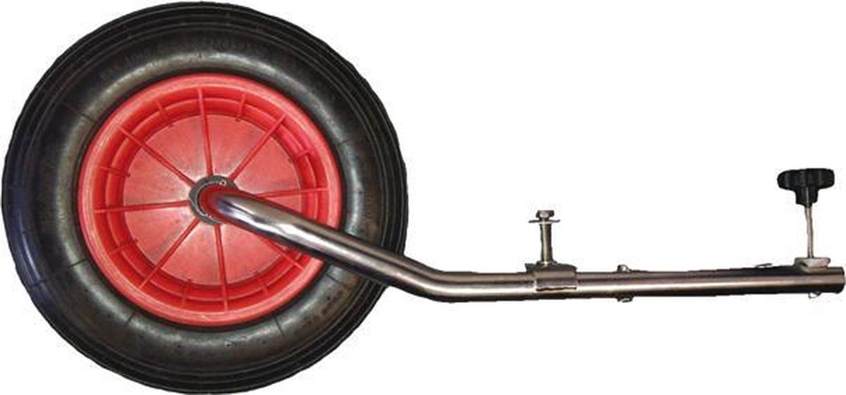 Talamex Transportwielen hek bevestiging