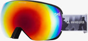 Quiksilver QS_R goggle true black bustin big camo / NXT red chrome