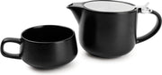 Tea for one set 60cl zwart Anders