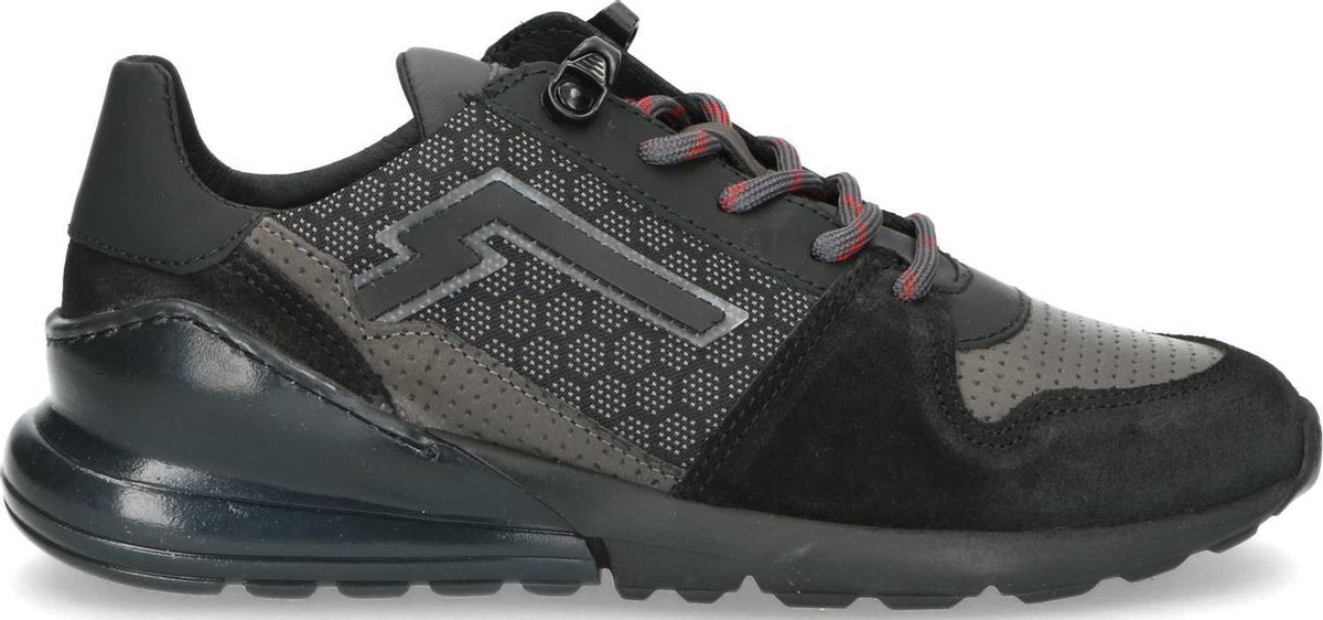 Red Rag Sneaker Jongens Grijs / Zwart