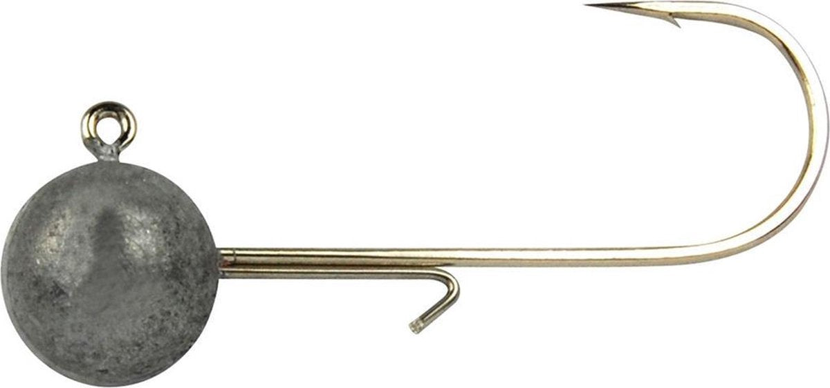 Spro Round Jig Head - Grijs - 3.5g - 4st - Zilver