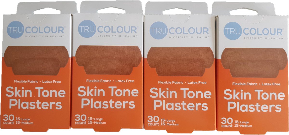 Tru-Colour Skin Tone Pleisters voordeelverpakking - Oranje