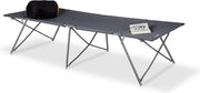 relaxdays Veldbed inklapbaar XXL - kampeerbed - vouwbed - stretcher - logeerbed - 215 cm