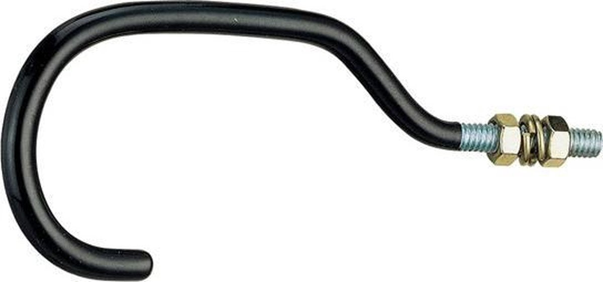 Icetoolz Plafondhaak Met Moeren 70 Mm Staal Zwart