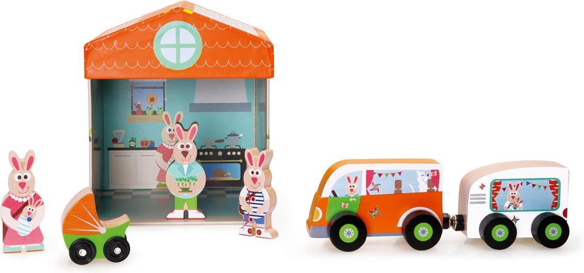 Scratch: SPEELDOOS HUIS 2-in-1