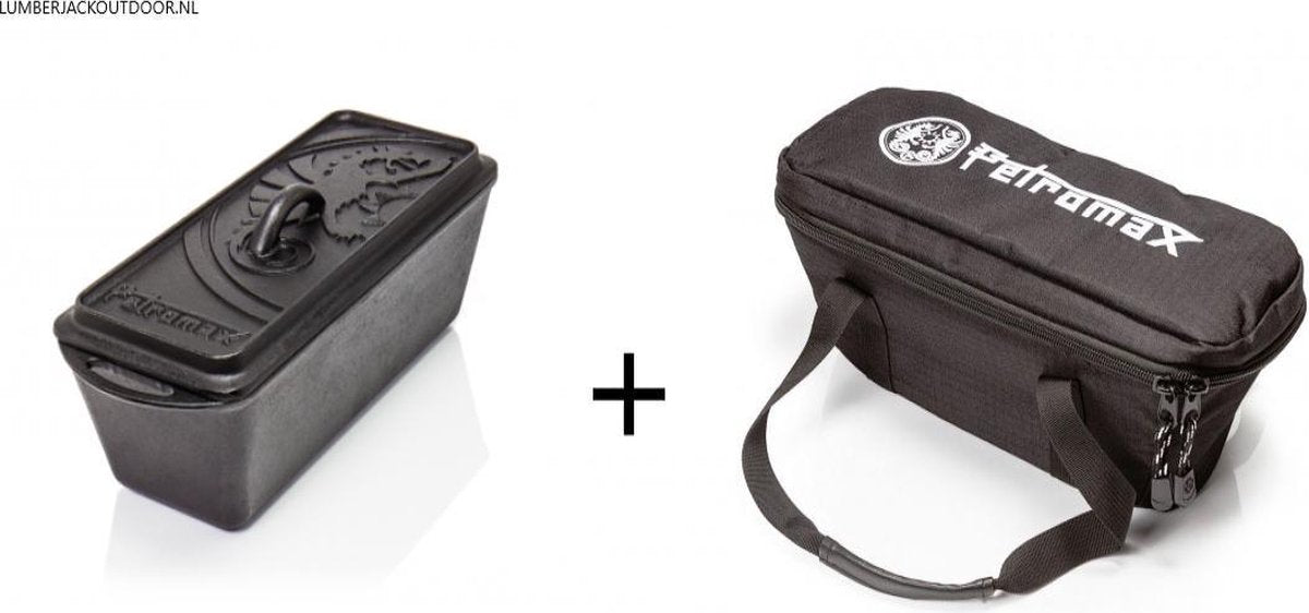 Petromax - dutch oven - Broodpan - K4 met transporttas