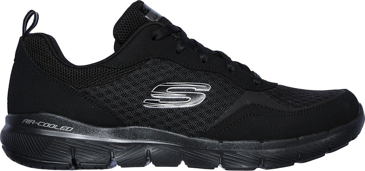 Zwarte Sneakers Skechers Flex Appeal 3.0