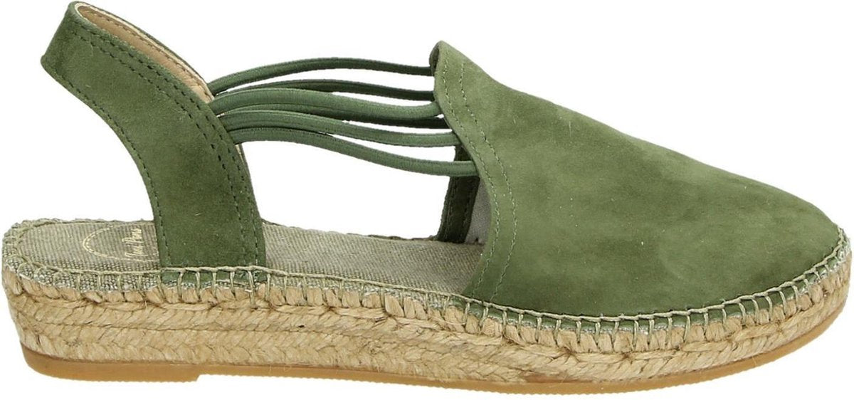 Toni Pons Nuria dames espadrille - Kaki - Maat 42