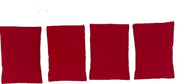 Pittenzakjes | set van 4 | Pittenzakjes Rood |15 x 10 cm | Werpzakken | Beanbag
