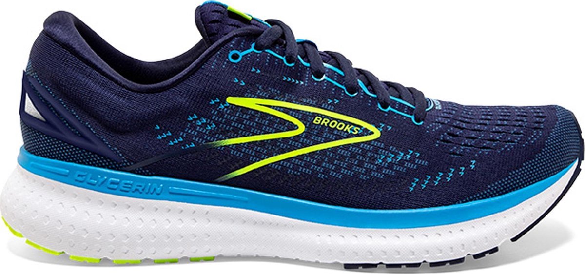 Brooks Sportschoenen - Maat 43 - Mannen - navy/blauw/geel