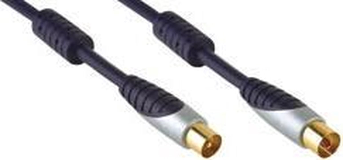 Bandridge - Coax Kabel - zwart - 2 meter