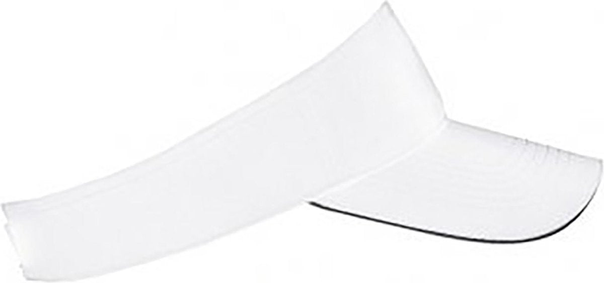 SOLS Unisex Ace Zonneklep (Wit/zwart)