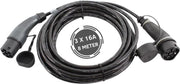 Ratio Basic Line laadkabel | type 2 naar type 2 | 11 kW | fase 3 - 16A | 8 meter