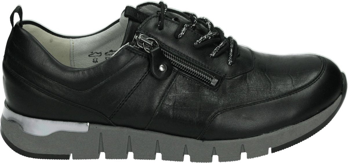 Waldlaufer 908009 H-Petra - Volwassenen Lage sneakers - Kleur: Zwart - Maat: 41