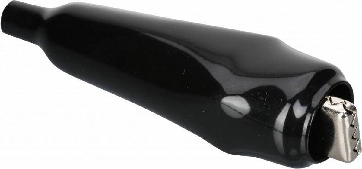 Krokodillenbekje 3 mm² 20A - Zwart
