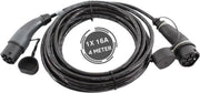 Ratio EV Basic Laadkabel T2 1x16A 4m Zwart