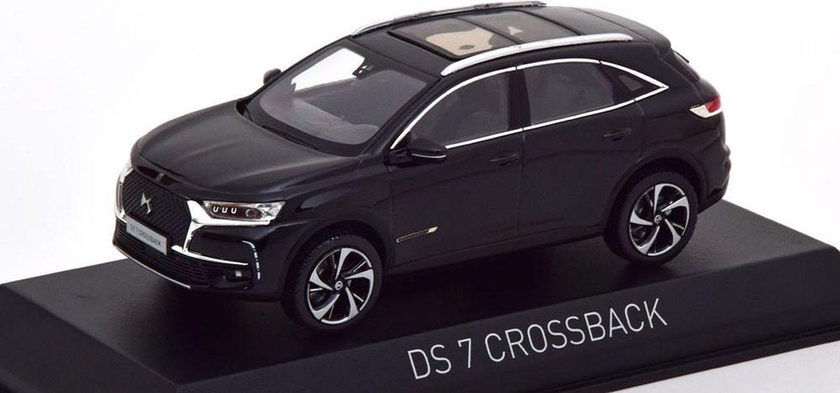 Citroen DS 7 Crossback 2017 Zwart 1-43 Norev