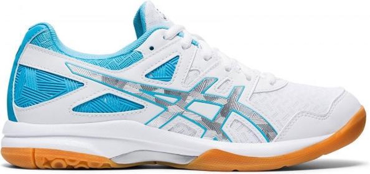 ASICS Gel-Task 2 Dames - wit/lichtblauw - maat 39.5