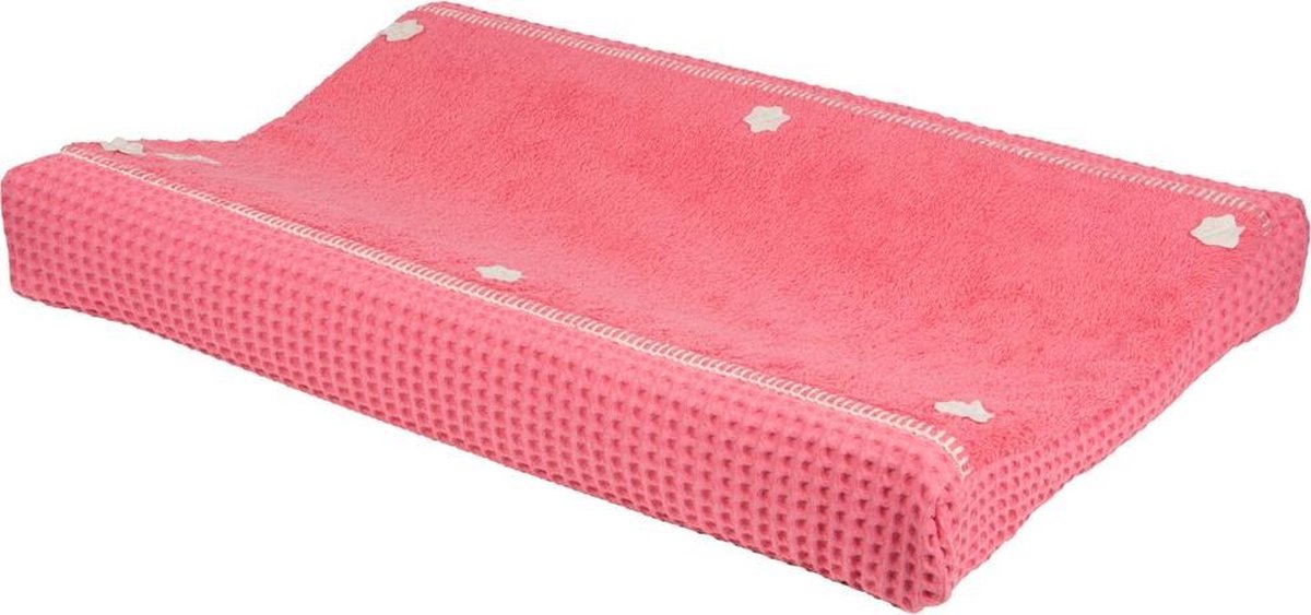 Koeka Aankleedkussenhoes wafel Amsterdam - 45x73 - Tea Rose