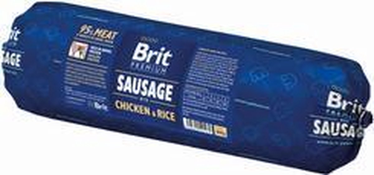 Brit worst kip/rijst
