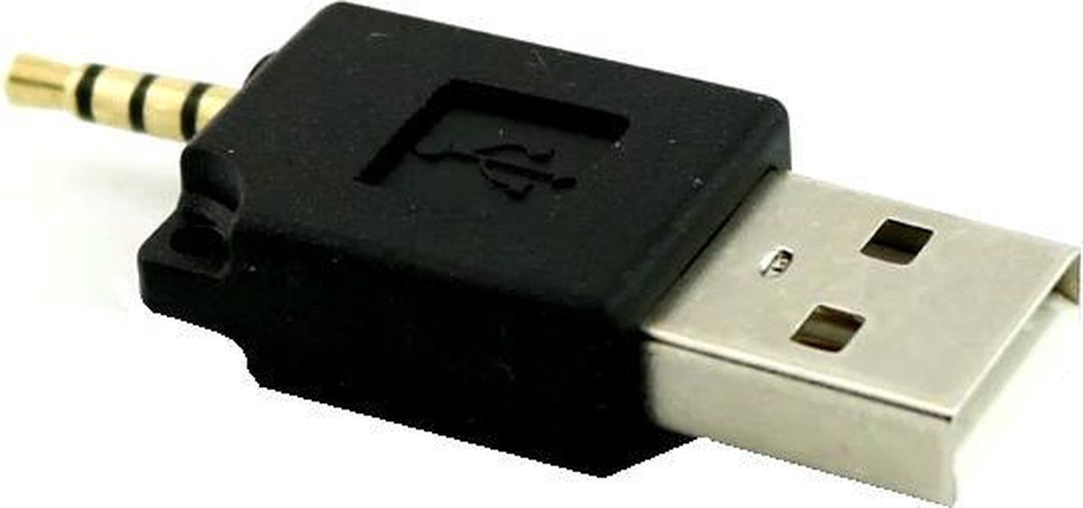 2.5mm Jack 4 Pole naar USB data en voeding adapter